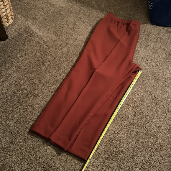 Women’s Burnt Orange 24 W Pant Suit or 3X and 3X Cream Camisole - Picture 8 of 11